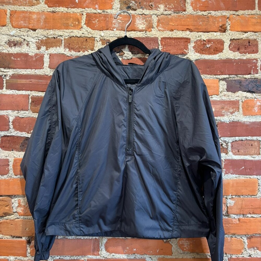 Lululemon Black Raincoat Size 6